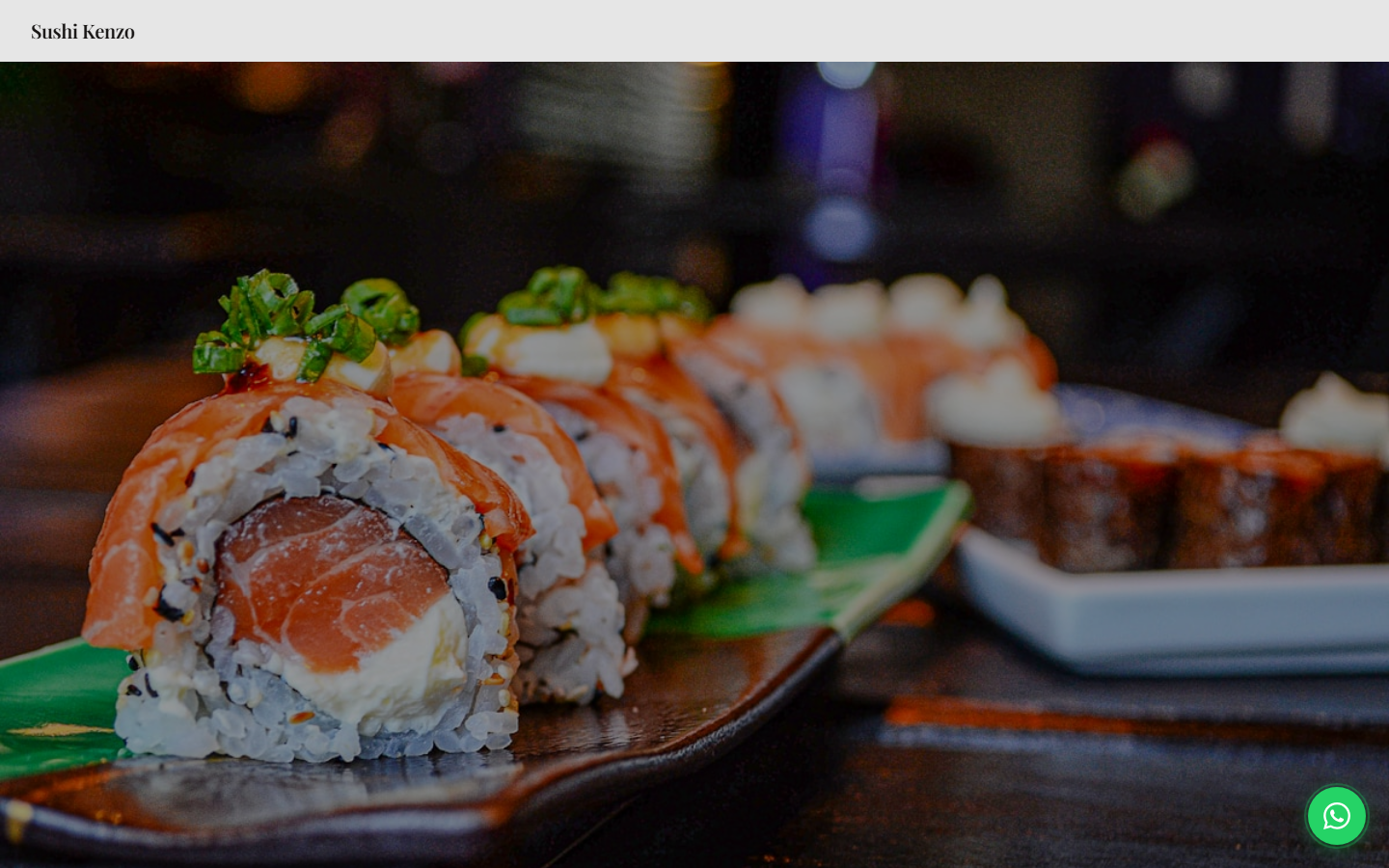 Site gerado para Sushi Kenzo